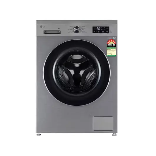 LG FL WM 8.0 KG, MIDDLE BLACK, FHB1208Z4P