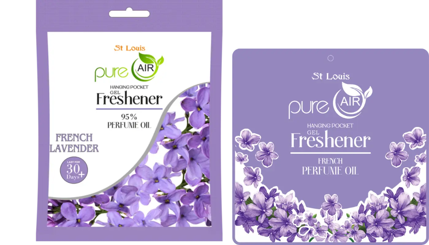 10GM Hanging Pocket Gel Air Freshener
