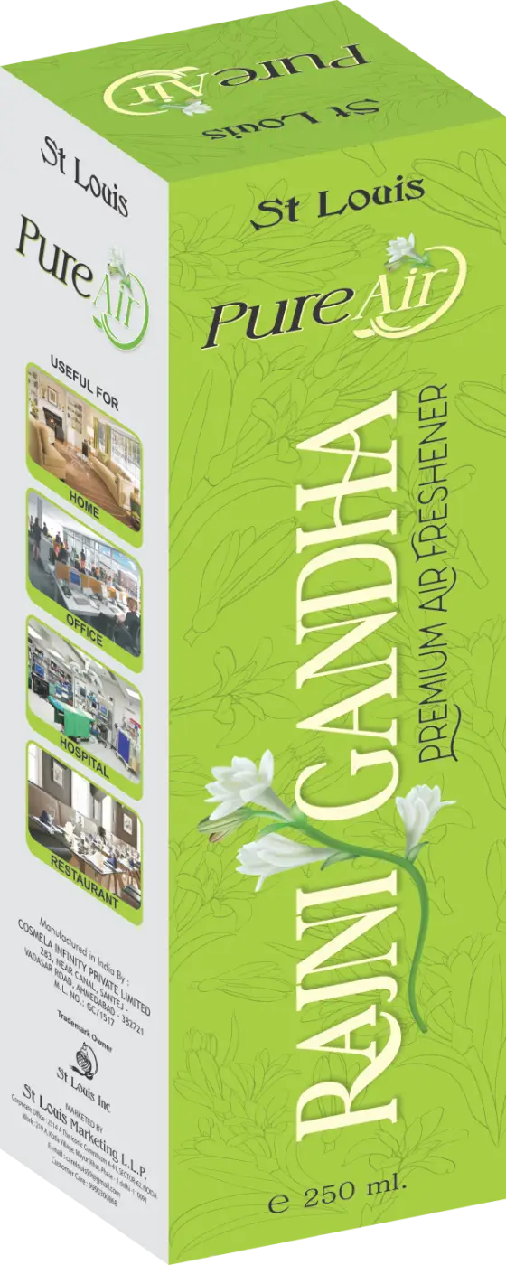 RAJNI GANDHA PURE AIR ROOM FRESHENER 250ML