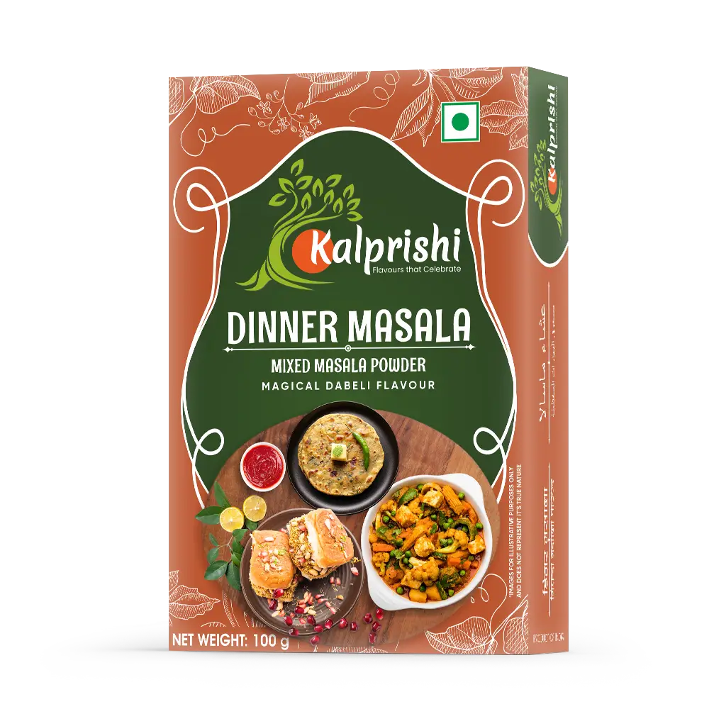 Kalprishi Dinner Masala 100 g | Rich Dinner Masala for Curries, Paneer, Dal & Evening Meals