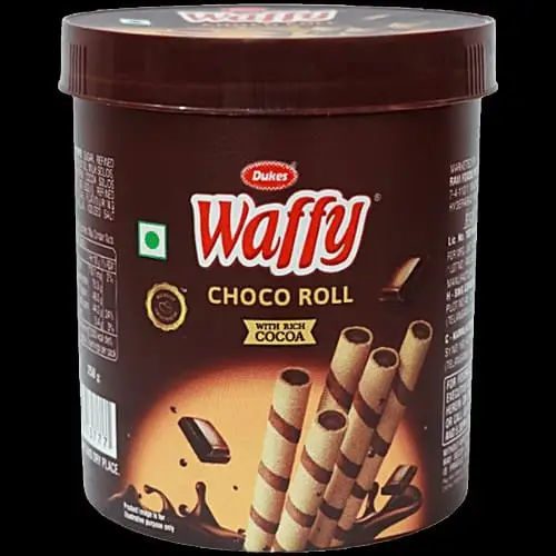 Waffle choco roll
