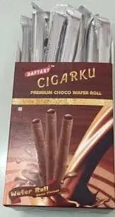 Cigarku premium choco waffle roll(250gm)