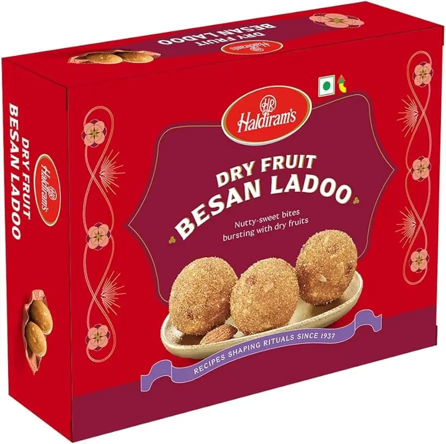 Haldiram dry fruit besan laddo(400gm)