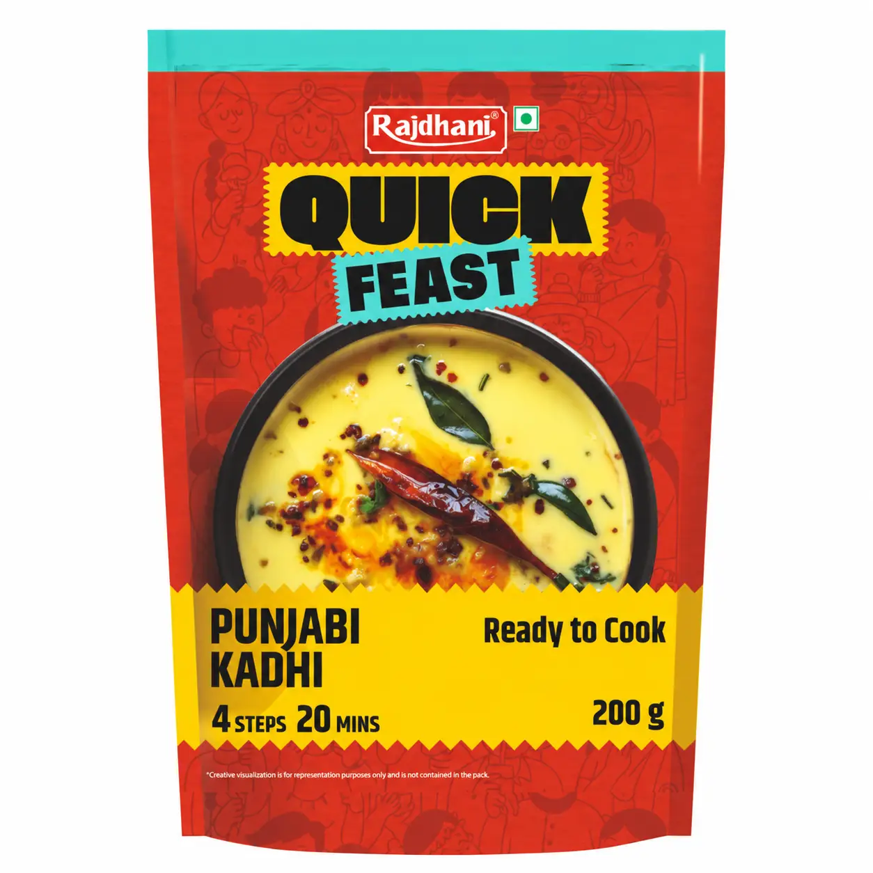 Rajdhani Punjabi Kadhi 200gm