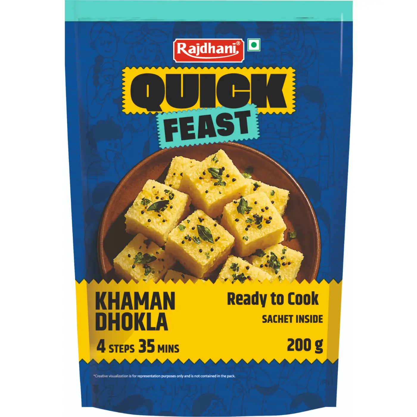 Rajdhani Khaman Dhokla 200gm